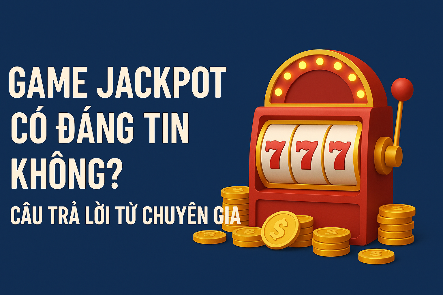 Game Jackpot Có Đáng Tin Không? Câu Trả Lời Từ Chuyên Gia Giúp Bạn Sáng Tỏ