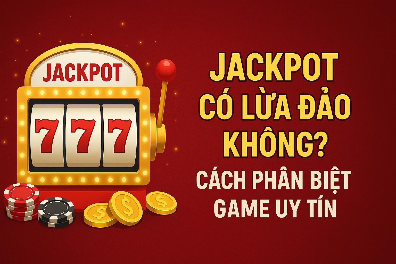 Jackpot Có Lừa Đảo Không? Cách Phân Biệt Game Uy Tín