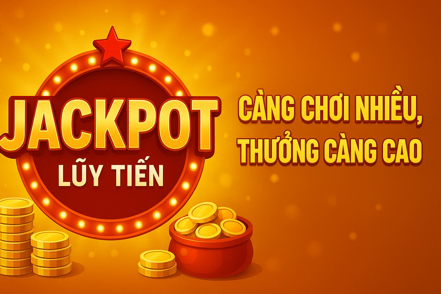 Jackpot Lũy Tiến – Càng Chơi Nhiều, Thưởng Càng Cao