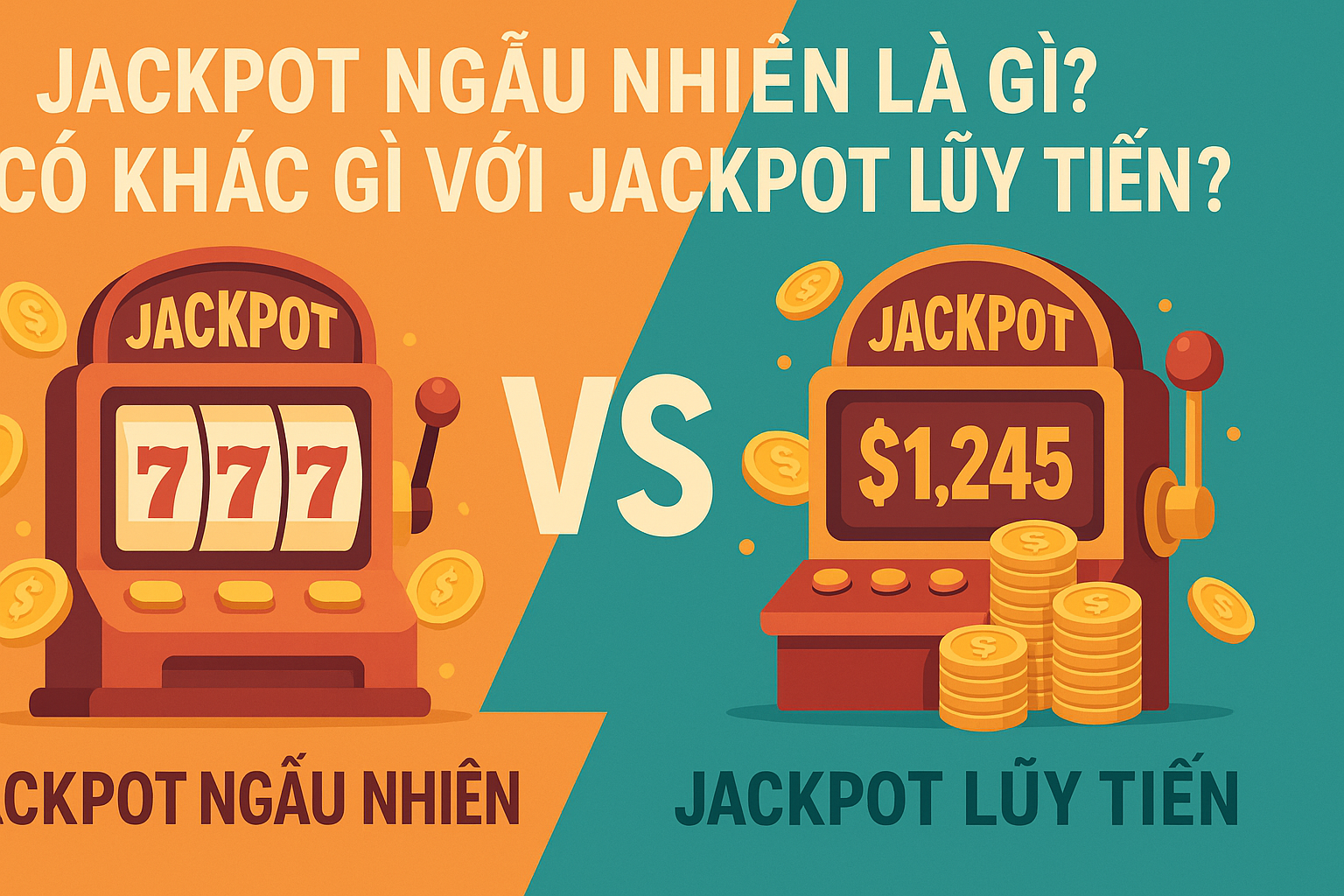 Jackpot Ngẫu Nhiên Là Gì? Có Khác Gì Với Jackpot Lũy Tiến?