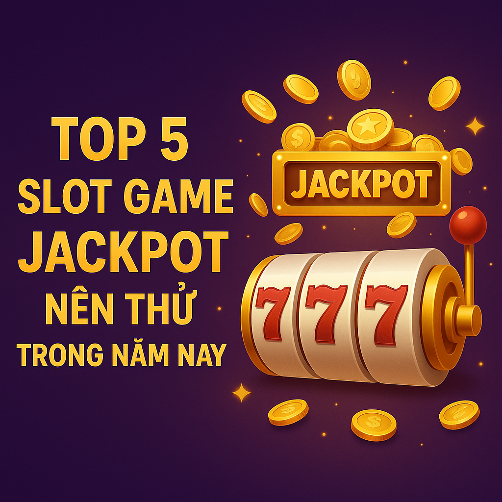 Top 5 Slot Game Jackpot Nên Thử Trong Năm Nay