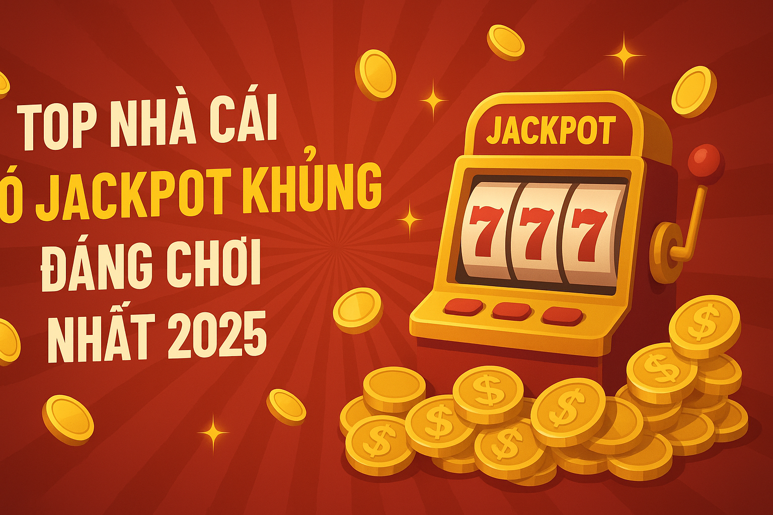 Top Nhà Cái Có Jackpot Khủng Đáng Chơi Nhất 2025 – Cơ Hội Đổi Đời