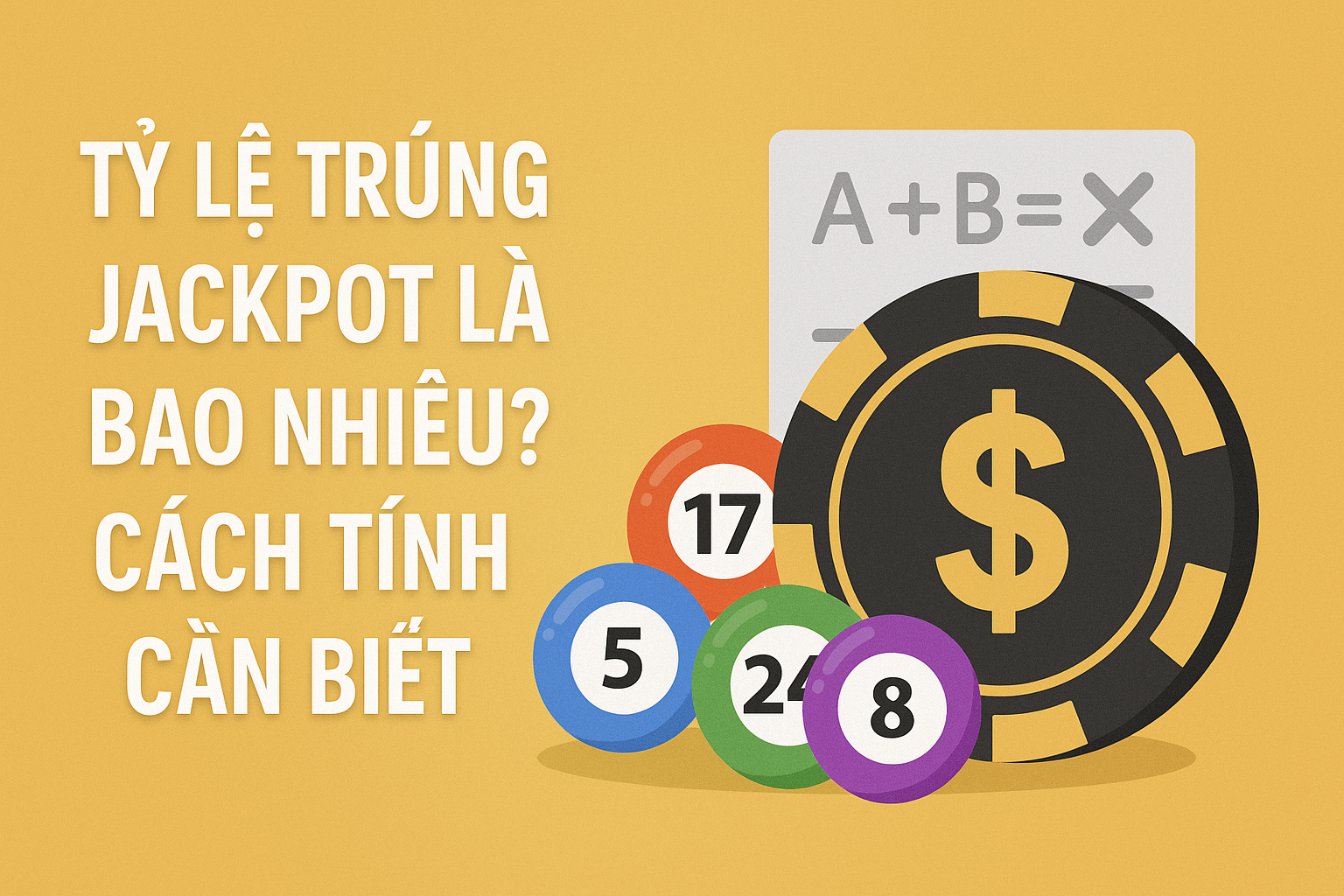 Tỷ Lệ Trúng Jackpot Là Bao Nhiêu? Cách Tính Cần Biết